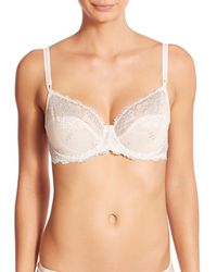 Wacoal | White Embrace Lace Underwire Bra | Lyst