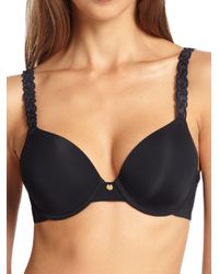 Natori Foundations | Black Pure Luxe Push-up Bra | Lyst