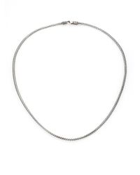 John Hardy | Metallic Classic Chain Sterling Silver Mini Necklace/18 | Lyst
