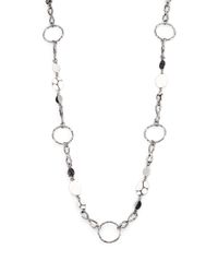 John Hardy | Metallic Kali Sterling Silver Menari Station Necklace | Lyst