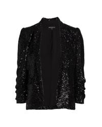 sequin suit jacket womens