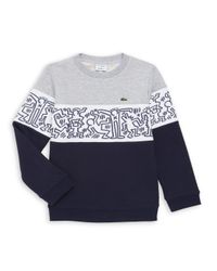 lacoste keith haring sweatshirt