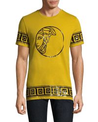 yellow versace t shirt