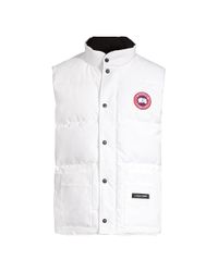 canada goose vest black