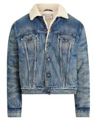 denim jacket sheepskin