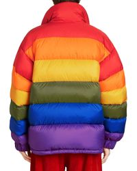 burberry rainbow puffer