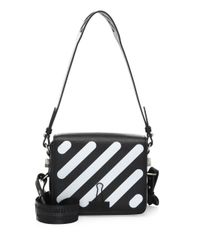 off white diagonal stripe