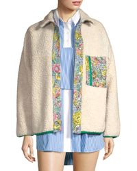 sandy liang fleece jacket