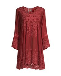 johnny was red dress