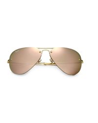 womens rimless aviator sunglasses