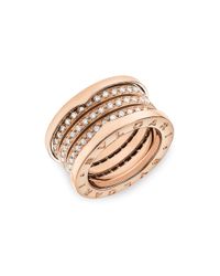 Bvlgari B Zero1 Rings Lyst Bvlgari B Zero1 Rings Lyst