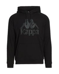 black and gold kappa hoodie