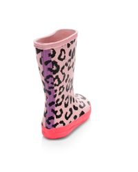leopard rain boots hunter