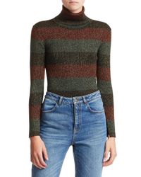 alc striped turtleneck