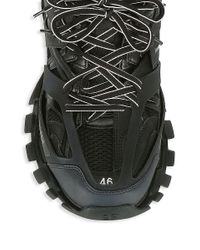 Balenciaga Track Led Sneakers in Black 