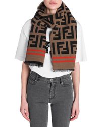 fendi multicolor scarf