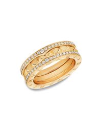 Bvlgari B Zero1 Rings Lyst Bvlgari B Zero1 Rings Lyst
