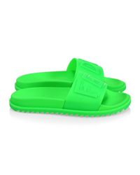 lime green sandals