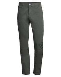 Canali Green Slim Fit Stretch Jeans for men