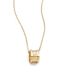 womens gold gucci necklace