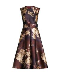 kay unger midi dress