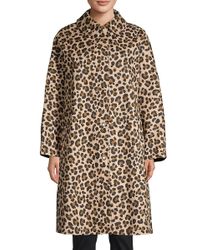 leopard print mac coat