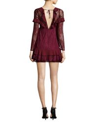 long sleeve purple dress like daphne