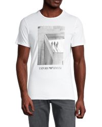 Emporio Armani T-shirts for Men - Up to 70% off at Lyst.com