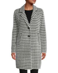 max studio sweater coat