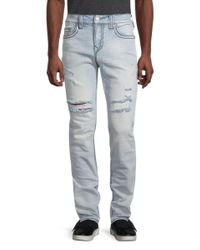 ripped true religion jeans