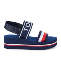 Tommy Hilfiger Flat sandals for Women - Up to 60% off at Lyst.com