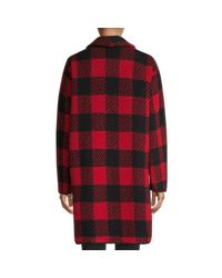 woolrich plaid coat