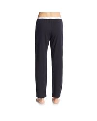 wide leg cotton lounge pants
