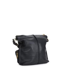 See By Chloé Black Patti Small Leather Hobo Bag