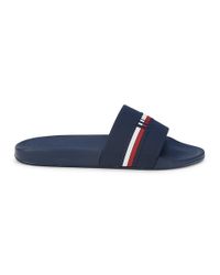 Tommy Hilfiger Flat sandals for Women - Up to 69% off at Lyst.com