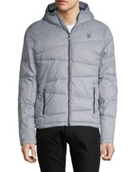 spyder padded jacket