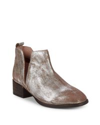 seychelles metallic booties