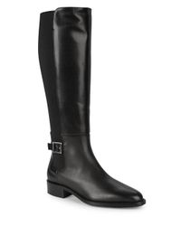 aquatalia natalee leather riding boots