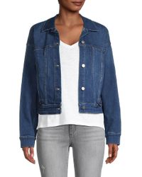 dkny bold blooms jacket