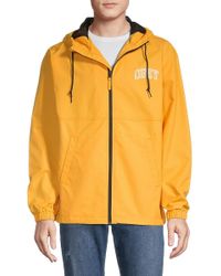 obey hoodie yellow