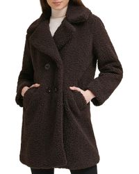 kenneth cole fur jacket