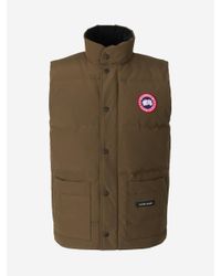 canada goose chaleco transparente