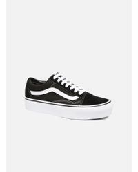 Vans Old Skool Platform-sneakers voor dames - Tot 50% korting op Lyst.com.nl