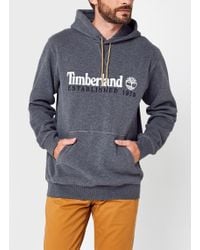 sweat timberland blanc