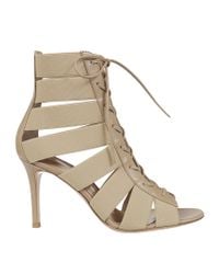Gianvito Rossi - Natural Ankle Boot - Lyst