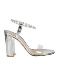 Gianvito Rossi - Multicolor Sandali Con Tacco - Lyst