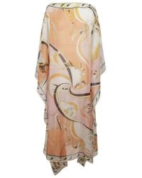 Emilio Pucci - Natural Kaftan - Lyst