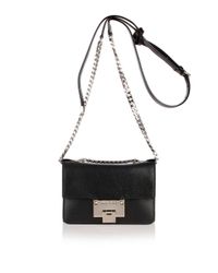 Jimmy Choo - Rebel Soft Mini Black Leather Shoulder Bag - Lyst