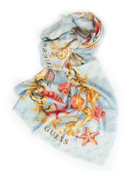 Guess Scarves for Women - Up to 30% off at Lyst.com