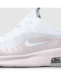 white air max axis trainers
